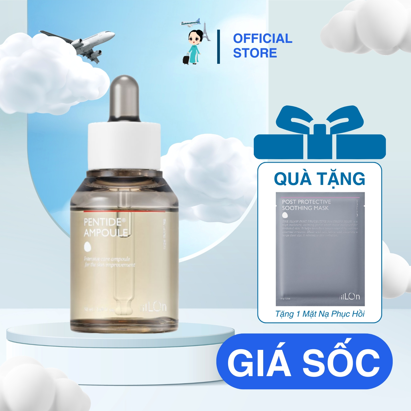 Tinh Chất Phục Hồi Chuyên Sâu - The ilLon Pentide Ampoule