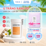Mặt nạ kem ủ kích trắng AHOHWA Tone-Up Brightening Cream Mask