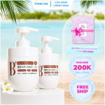 Sữa dưỡng thể B’Haku Whitening Milk – dưỡng sáng da Nhật Bản với Glutathione & Vitamin C