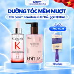 Combo Kérastase Serum 90ml + EDITUAL Tonic Shampoo 300ml – Tặng Lược Lady Jayne