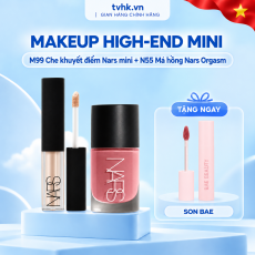 Combo NARS Mini Concealer + Má Hồng NARS Orgasm – Makeup High-End Mini Gọn Nhẹ, Tươi Tắn