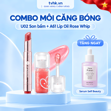 Combo Son Bấm + Son Oil Self Beauty – Môi Căng Mọng, Ngọt Ngào Tự Nhiên Cả Ngày