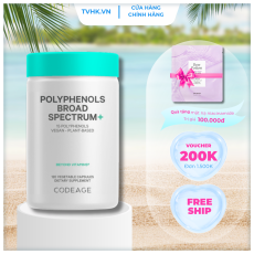 Viên Uống Chống Nắng Codeage Polyphenols Broad Spectrum