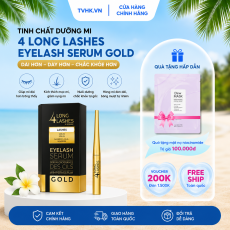 Serum Dưỡng Mi Long4Lashes Gold 4ml (Phiên bản Prenium) – Kích Thích Mọc Mi Dài, Dày Và Chắc Khỏe