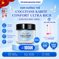 Dưỡng thể L'Occitane Shea Butter Ultra Rich Body Cream 200ml
