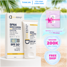 Kem Chống Nắng Hyaestic Skin Fusion SF64 Sun And Pollution Protector SPF50+ 50ml – Bảo Vệ Da Toàn Diện Trước Tia UV Và Ô Nhiễm