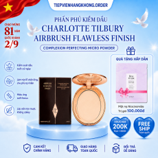 Phấn phủ nén Charlotte Tilbury Airbrush Flawless Finish 8g Tone 1 Fair – Mịn lì, kiềm dầu và làm mờ lỗ chân lông