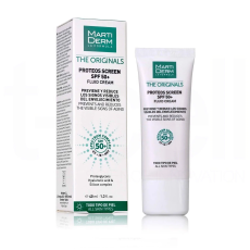 Kem Chống Nắng MartiDerm Màu Xanh 40ML