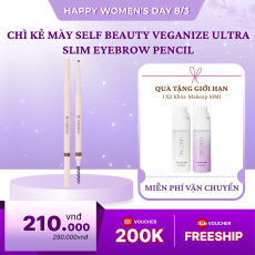 Chì kẻ mày Self Beauty Veganize Ultra Slim Eyebrow Pencil