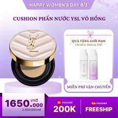 Cushion YSL Cao Cấp Phiên Bản Vỏ Hồng