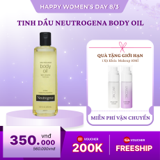 Tinh Dầu Neutrogena Body Oil Light Sesame Formula 250Ml