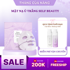 Hộp Mặt Nạ Ủ Trắng Self Beauty Glow Fig Gel
