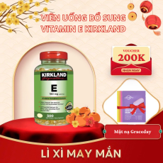 Viên Uống Bổ Sung Vitamin E Kirkland Hộp 500 Viên
