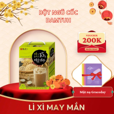 Bột Ngũ Cốc 15 Loại Hạt Damtuh Hộp 40 Gói x 20G