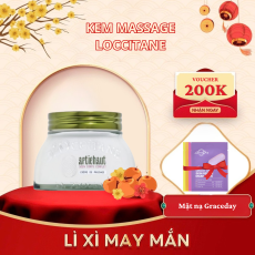 Kem Massage Loccitane 200Ml Hũ Vuông Trắng