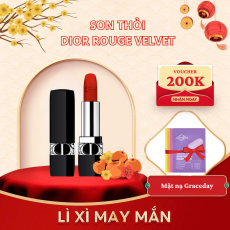 Son Thỏi Dior Rouge Velvet 999 Mẫu Mới 3.5G