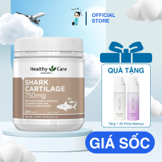Sụn Cá Mập Healthy Care Shark Cartilage 750Mg 200 Viên