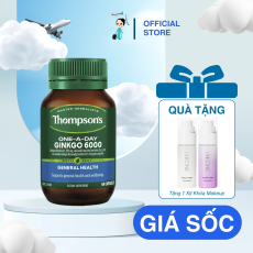 Viên Uống Bổ Não Thompsons Ginkgo 6000mg 60 Viên