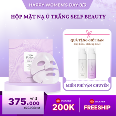 Hộp Mặt Nạ Ủ Trắng Self Beauty Glow Fig Gel