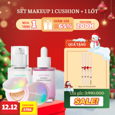 Combo makeup 1 Cushion + 1 Lót Tặng 1 Chì Kẻ Mày Self Beauty