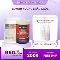 Combo Chăm Sóc Sức Khỏe Xương Cao Cấp