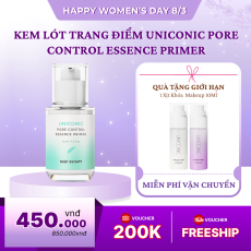 Kem Lót Trang Điểm UNICONIC Pore Control Essence Primer - Self Beauty
