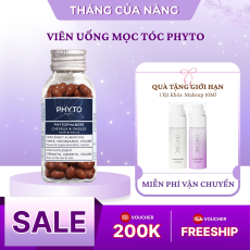 Viên Uống Mọc Tóc Phyto Pháp Lọ 120 Viên Mẫu Mới
