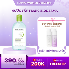 Nước Tẩy Trang Bioderma 500ML