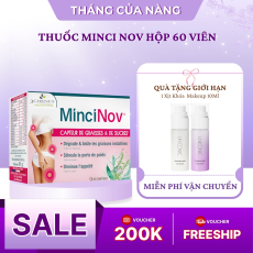 Viên Uống Hỗ Trợ Giảm Cân Minci Nov Pháp Hộp 60 Viên