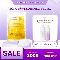Bông Tẩy Trang Pháp Truma 600 Miếng