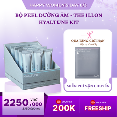 Bộ Peel Da Dưỡng Ẩm - The iLLon Hyaltune Kit