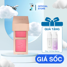 Phấn Má Hồng Patrick Ta 2in1 Double-Take Cream And Power Blush Duo