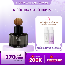 Nước Hoa Xe Hơi Thư Giãn Sang Trọng Hetras