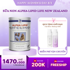Sữa Non Alpha Lipid Life Line New Zealand 450G