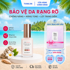 Serum chống nắng 3in1 (Nâng tone, dưỡng sáng, bảo vệ da toàn diện) - Tặng serum lót căng bóng Self Beauty