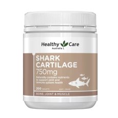 Sụn Cá Mập Healthy Care Shark Cartilage 750Mg 200 Viên