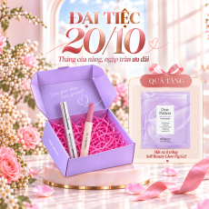 Combo Son Bấm Self Beauty Lip Sparkle Balm 2026 + Son Bấm Self Beauty Veganize