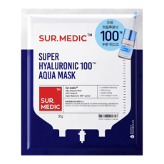 Mặt Nạ Hỗ Trợ Cấp Nước Chuyên Sâu Sur.Medic+ Super Hyaluronic 100™ Aqua Mask 30g