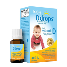 Vitamin D3 Cho Trẻ Sơ Sinh Baby Ddrops 90 Giọt