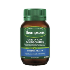 Viên Uống Bổ Não Thompsons Ginkgo 6000mg 60 Viên