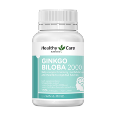 Bổ Não Ginkgo Biloba 2000 100 Viên Healthycare