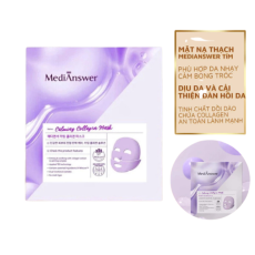 Mặt Nạ Thạch MediAnswer Calming Collagen Mask 37g 1 Miếng