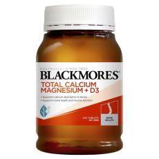 Viên Uống Blackmores Total Calcium Magnesium +D3 Hộp 200 Viên