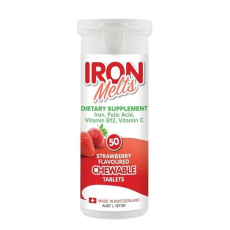Viên Ngậm Bổ Sung Sắt Iron Melts Vị Dâu 50 Viên