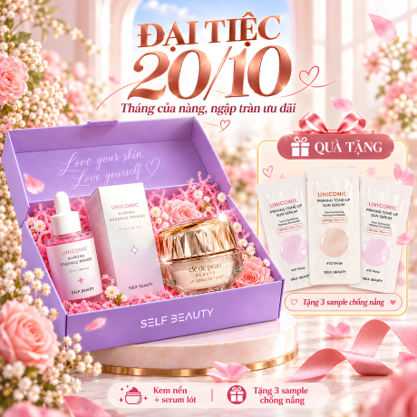 ĐẠI TIỆC 20/10 – SET QUÀ LÀM ĐẸP CAO CẤP DÀNH TẶNG NÀNG