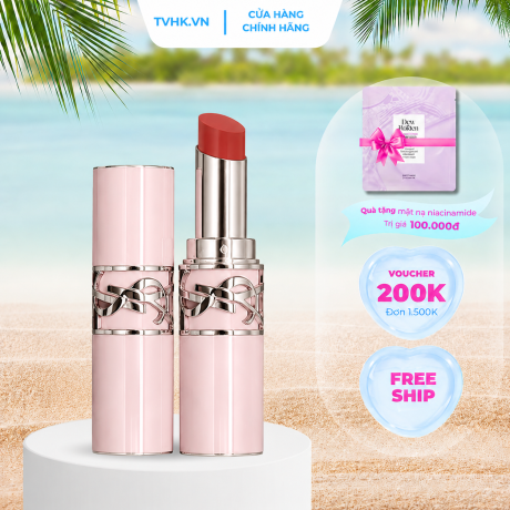 Son YSL Loveshine Candy Glow màu 04 Red-Handed