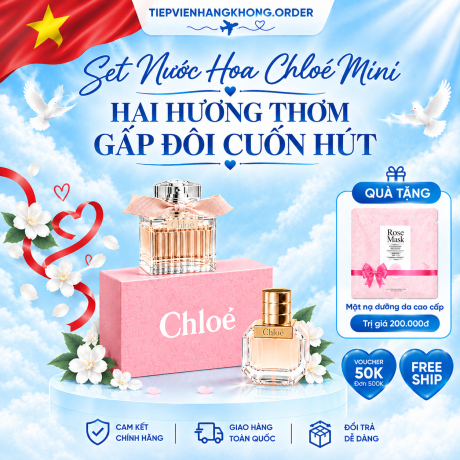 Set Chloe 20mlx2 - Hương Hoa Thanh Lịch, Nữ Tính và Sang Trọng