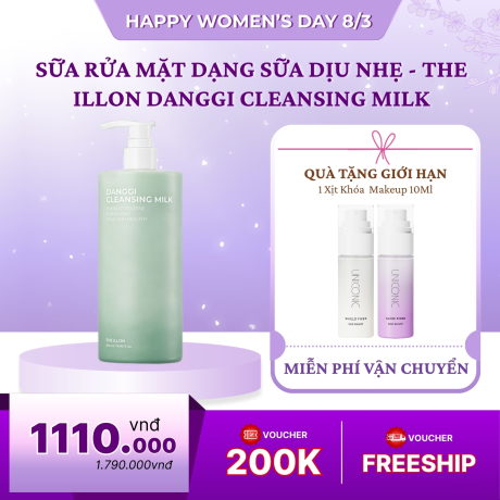 Sữa Rửa Mặt Dạng Sữa Dịu Nhẹ - The iLLON Danggi Cleansing Milk