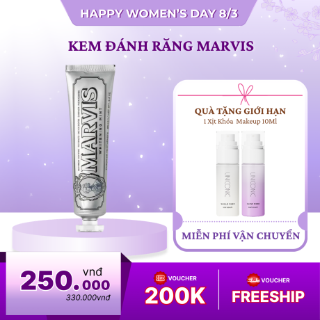 Kem Đánh Răng Cao Cấp Marvis 85Ml