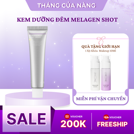 Kem Dưỡng Đêm Melagen Shot - The ILLon Melagen Shot Night Cream
